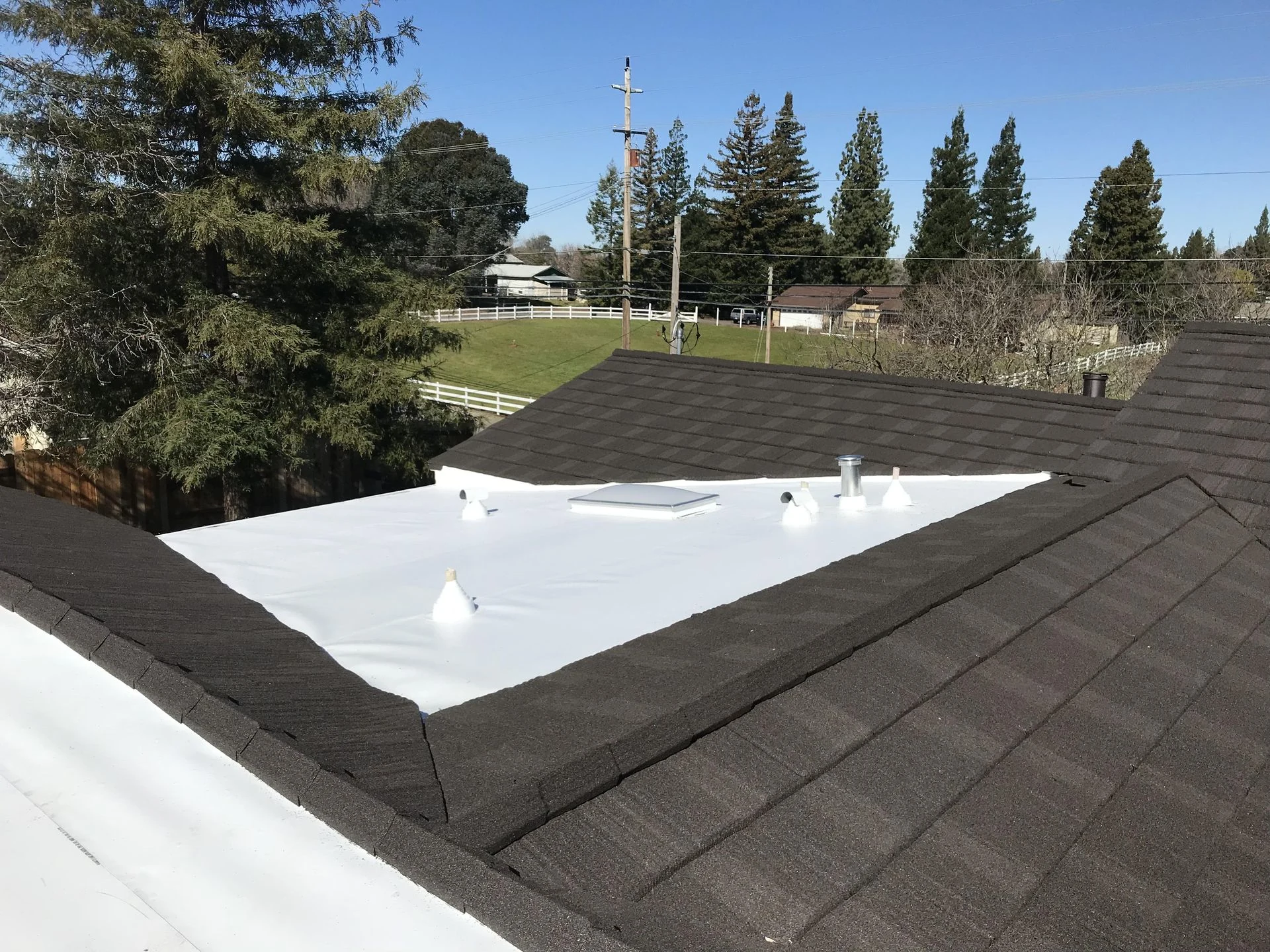 Black EPDM Roofing in Odessa, TX